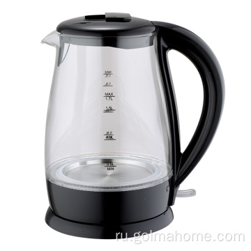 Чайник для горячей воды 1,7 л Электрический чайник с изменяемой температурой Стеклянный чайник